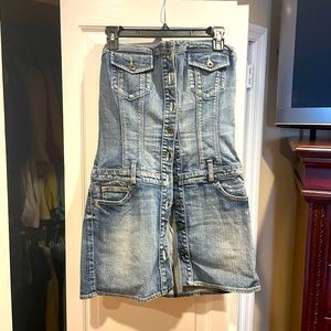 Guess jeans dress, mini, super cute